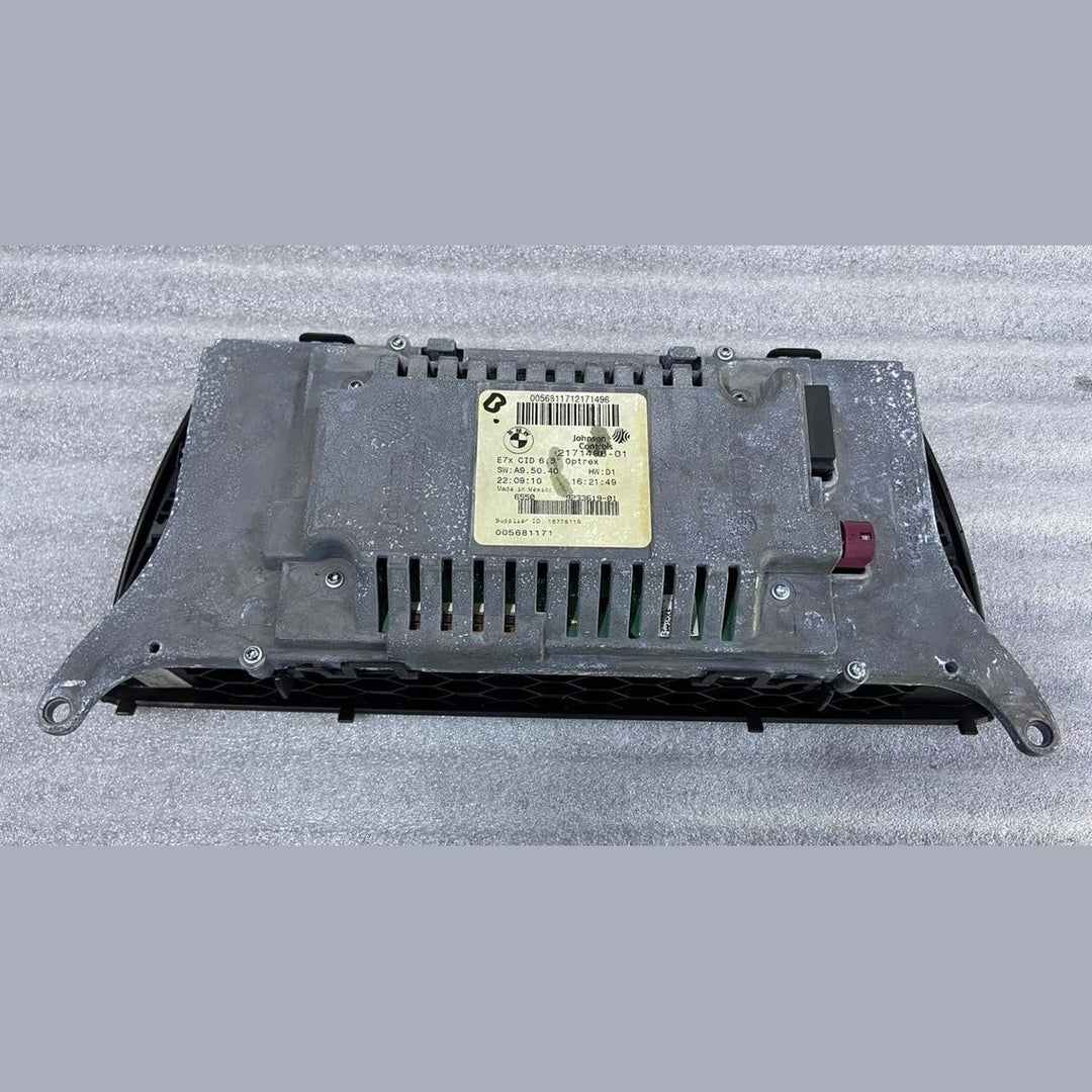 OEM BMW X5 X6 E70 E71 Dashboard Onboard Monitor Display Screen 6,5" 9233619