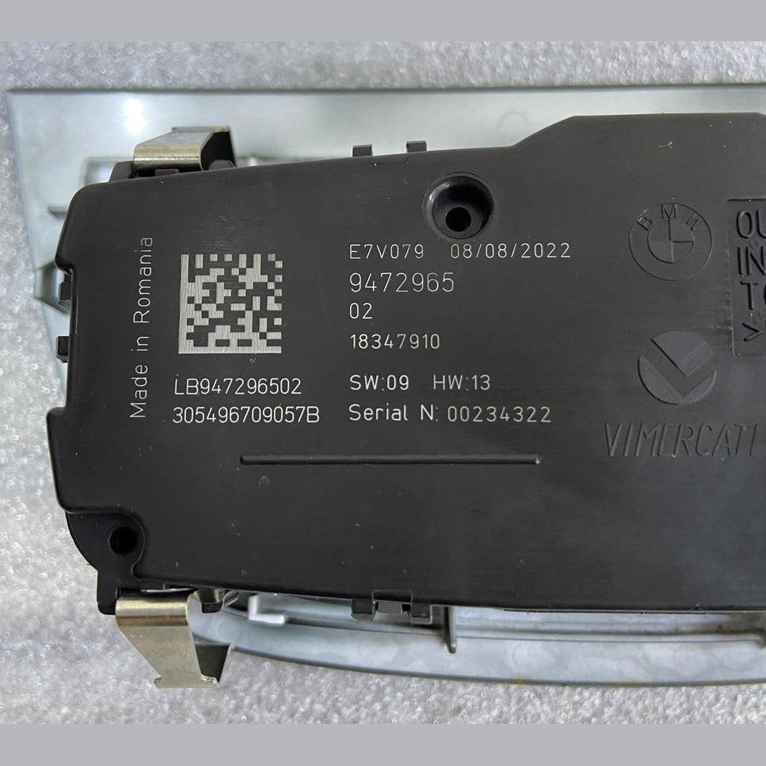 OEM BMW X3 G01 G02 HEADLIGHT SWITCH CONTROL UNIT 9472965