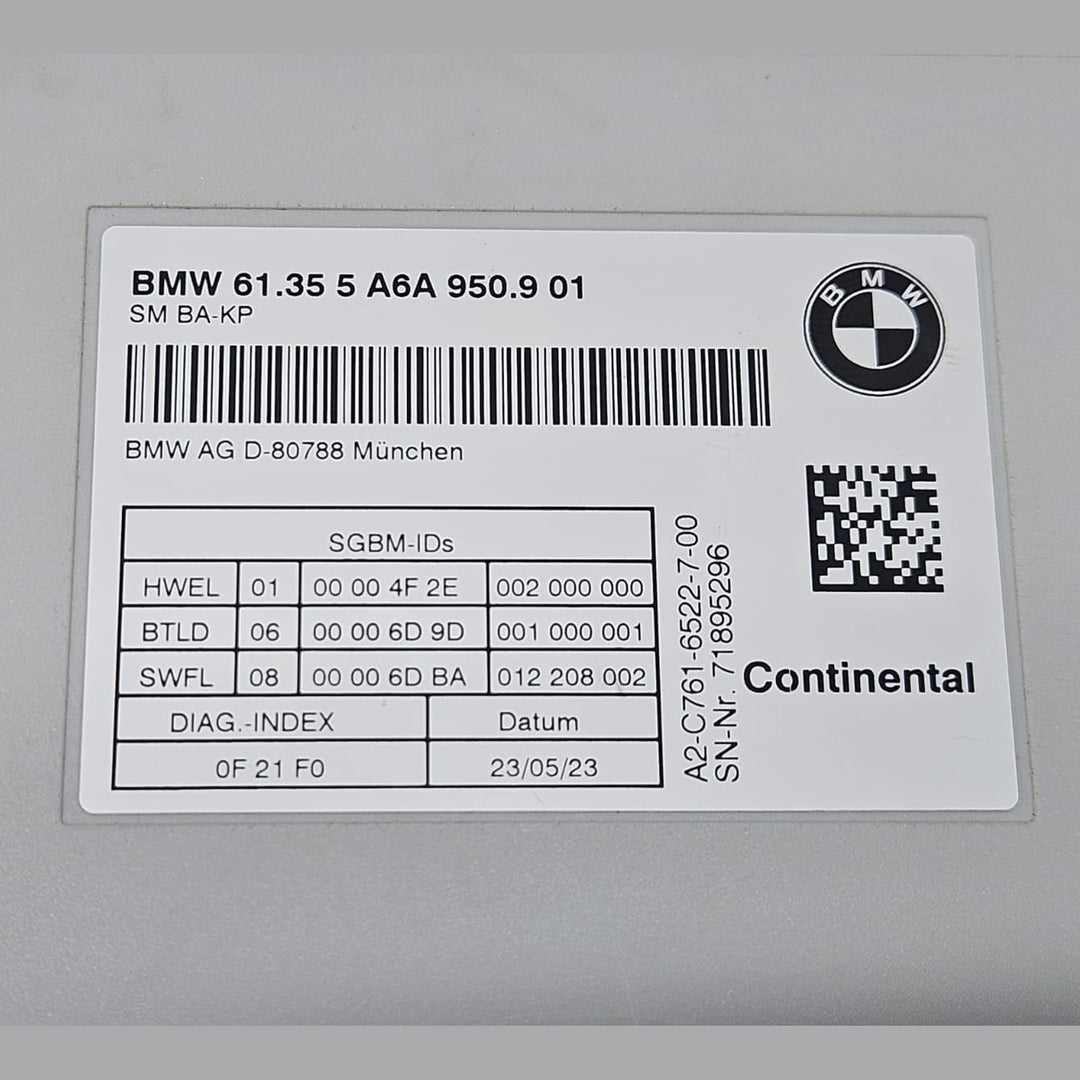 2021-2026 BMW M3 M4 G80 G82 G83 Front Seat Control Module 5A6A950 OEM