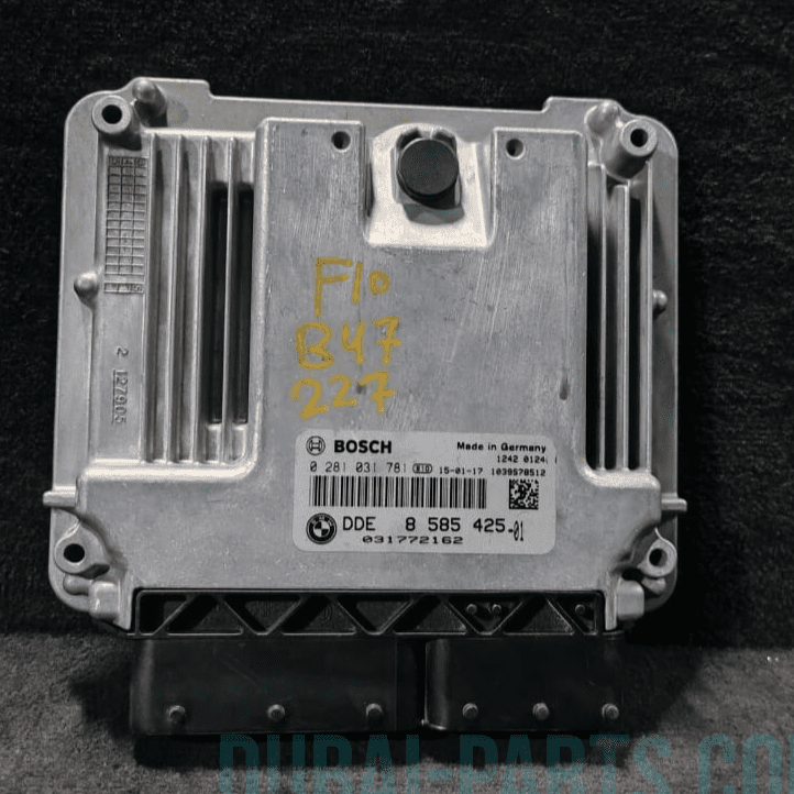 BMW F10 F11 LCI 520d B47 190HP ENGINE CONTROL UNIT MODULE ECU ONLY DDE - 8585425