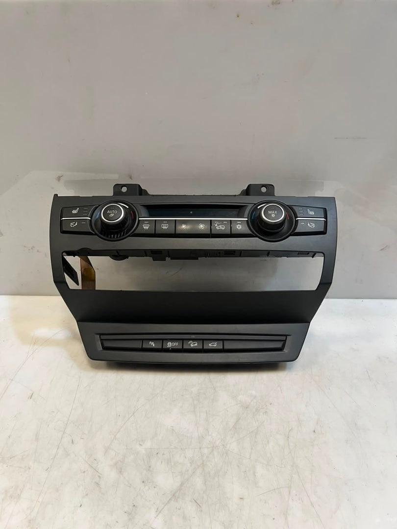 2007-2013 BMW X5 E70 and X6 E71 CIC Climate Control Panel 9279654 OEM