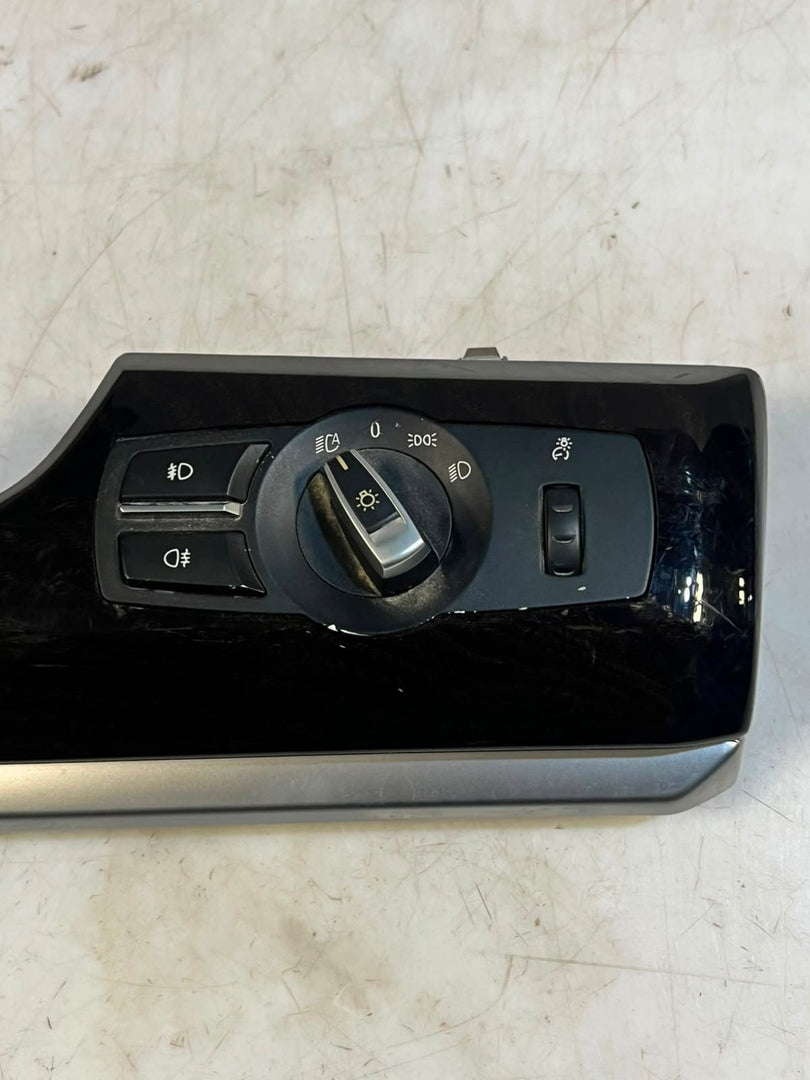2013-2016 BMW X3 F25, 5 Series F10 GT F07 Headlight Switch 9192744 OEM