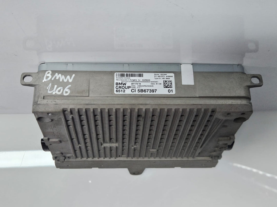 5B67397-2024 BMW X1 U11 S drive 18i Audio Head Unit Infotainment OEM