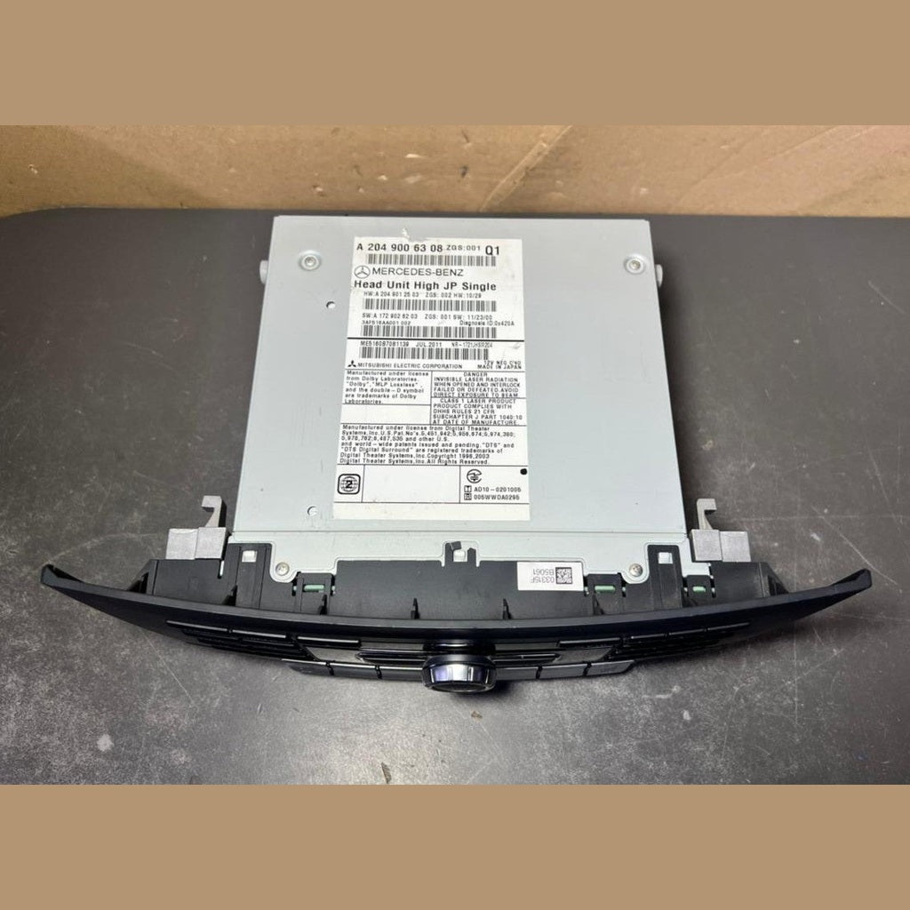Mercedes W204 Navigation Command Radio Audio Head Unit CD Player A204 9006308
