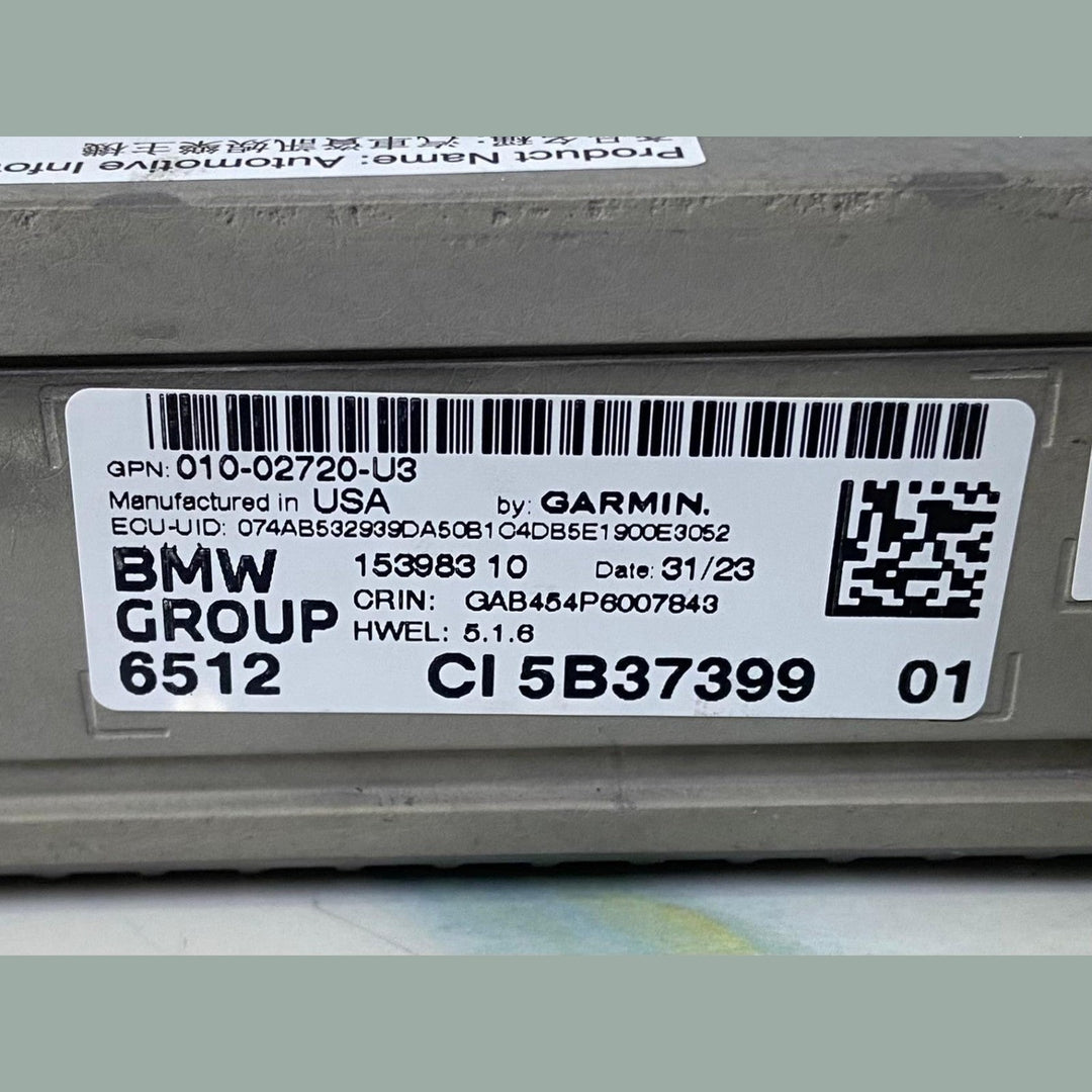 OEM BMW X7 G07 LCI Music Navi Radio Player Head Unit USED 5B37399