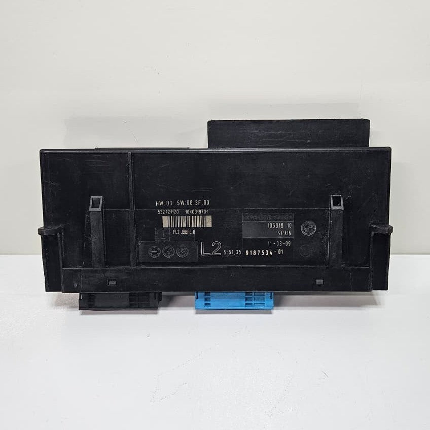 BMW 1 Series E81 E87 PL2 JBBFE 2 L2 Body Control Module ECU 9187534 OEM