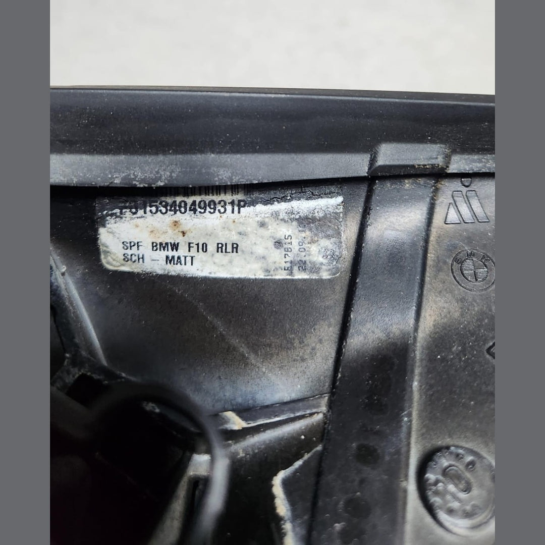BMW 5 Serie F10 F11 Right Side Door Wing Mirror Electric Right F01534049931P OEM