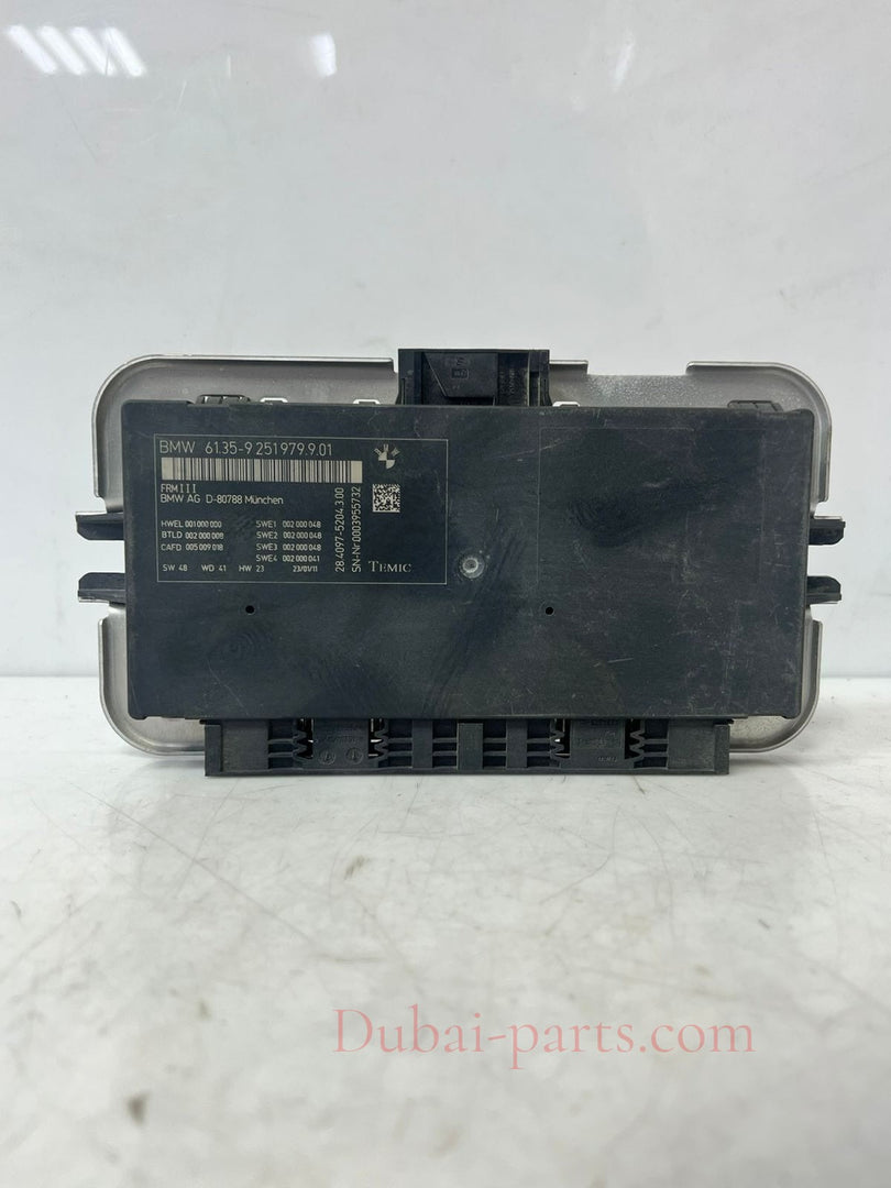 2010-2014 BMW X3 F25 FRM3 Footwell Control Module 9251979 OEM