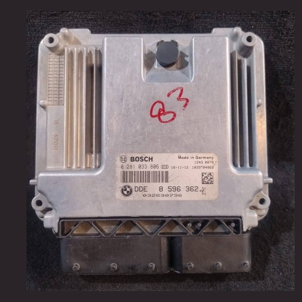 BMW 218d F45 2016 B47 ENGINE CONTROL UNIT ECU MODULE DDE 8596362