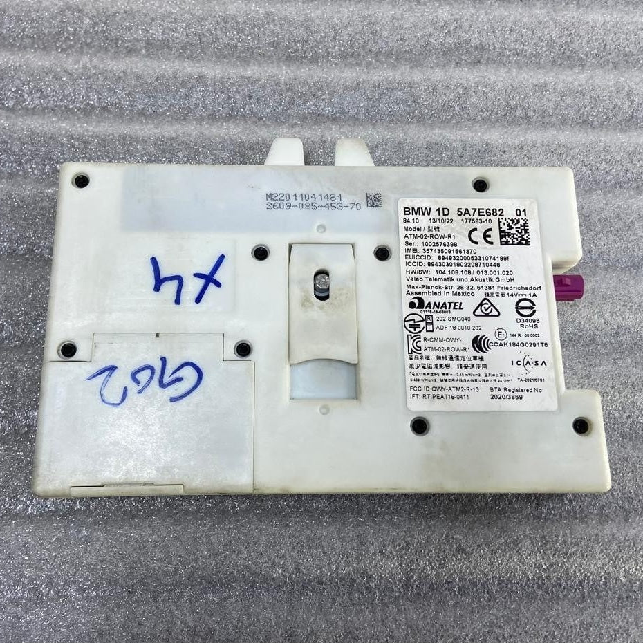 OEM BMW G01 X4 G02 ANTENA TELEMATICS CONTROL MODULE ECU 5A7E682