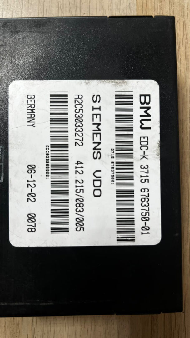 2003 BMW 745Li Suspension Control Module 6763750 7 Series E65 E66 745i 745Li 760
