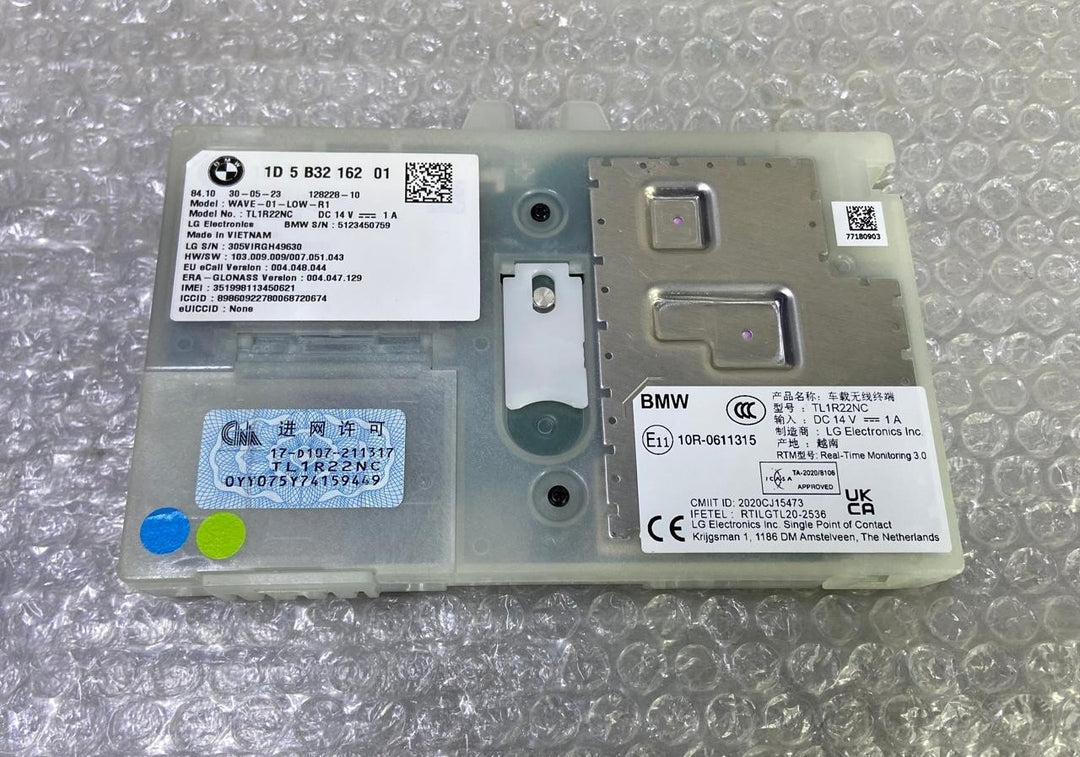 OEM BMW X7 G07 LCI X7 X DRIVE 40I ANTENA TELEMATICS CONTROL MODULE UNIT 5B32162
