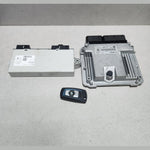 قم بتحميل الصورة إلى عارض الصور، 2016 BMW X3 Engine Control Unit 8588946 B47 F25 DIESEL ECU SET 