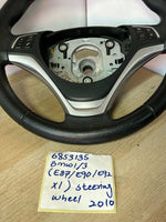 قم بتحميل الصورة إلى عارض الصور، BMW Steering Wheel LEATHER 6853135 E90 E87 E84 X1 3 SERIES 2007-2015