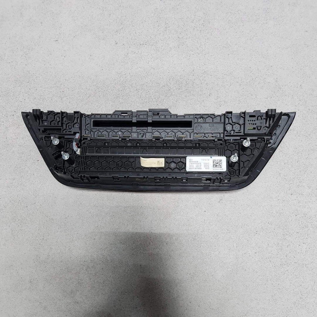 BMW Climate Control Panel 6834435 5 Series G30 G31