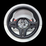 Load image into Gallery viewer, 2021 BMW M3 G80 M4 G82 G83 Carbon Steering Wheel Shift Pads 9882883 OEM