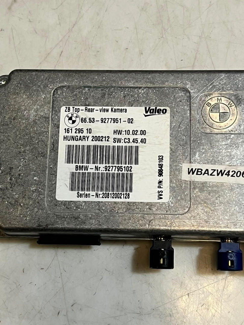 2007-2013 BMW X5 E70 and X6 E71 E72 REAR VIEW Camera Control Module 9277951