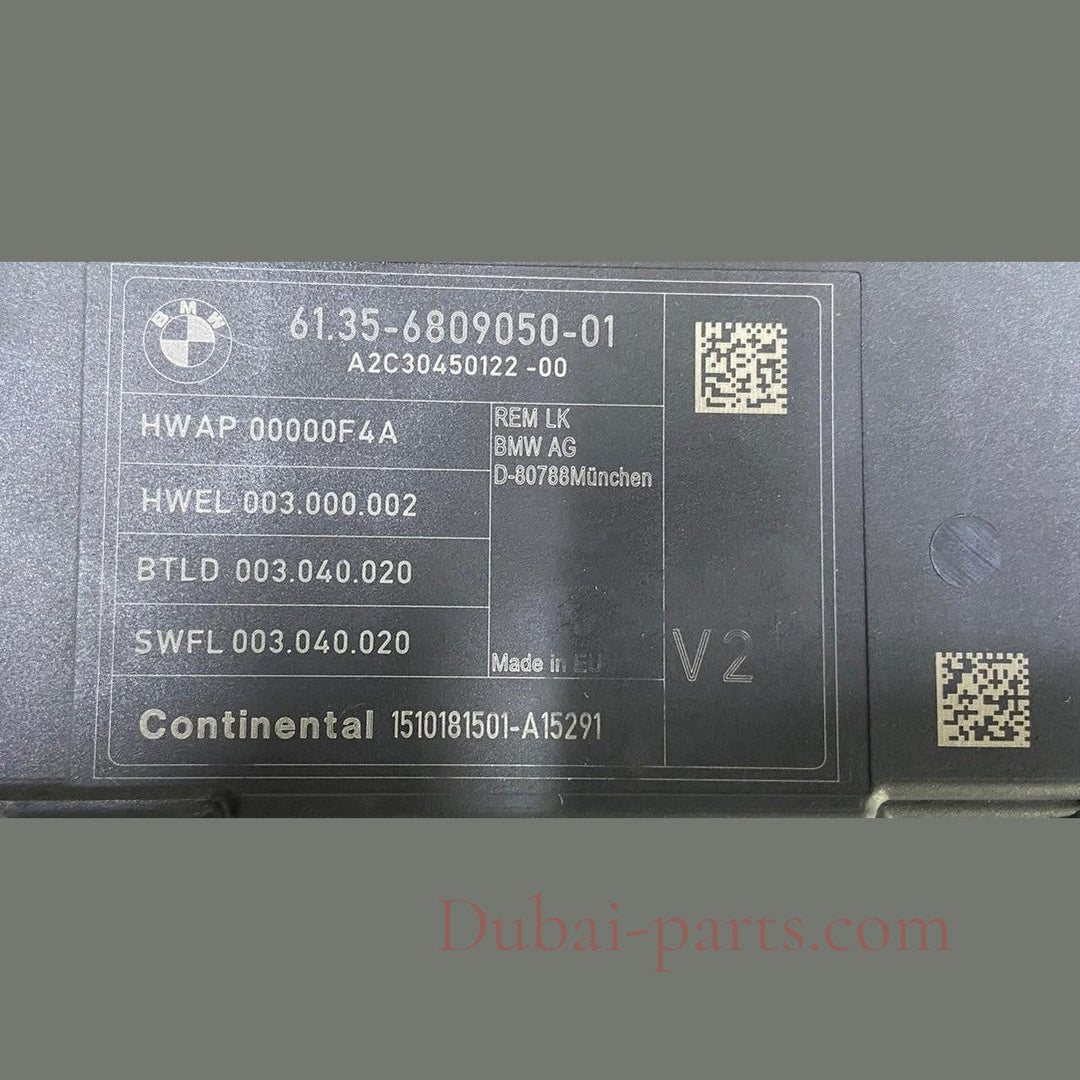 OEM BMW F20 F30 F34 F36 REM Rear Electronic Module Fuse Box Control 6809050