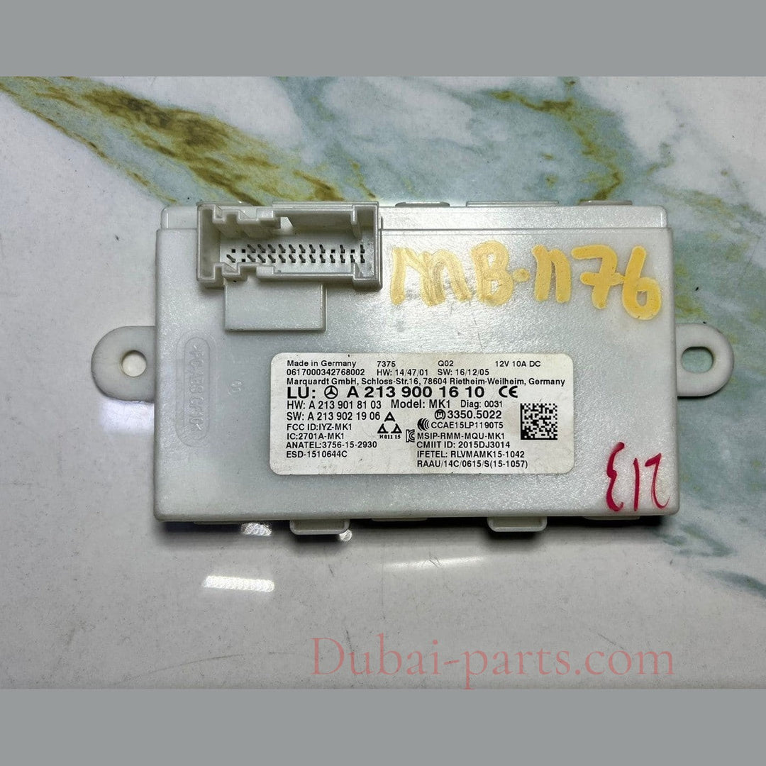 2017-2018 Mercedes E300 Keyless Entry Control Module A2139001610 E-Class W213