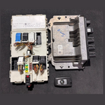 قم بتحميل الصورة إلى عارض الصور، BMW 118i 318i F30 F20 2015 B38 ENGINE CONTROL ECU SET COMPLETE + KEY DME 8662411