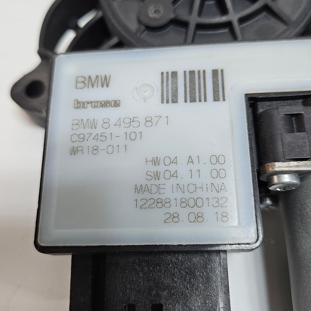2019-2024 BMW G20 330i M340i Rear Left Window Lifter Motor 8495871