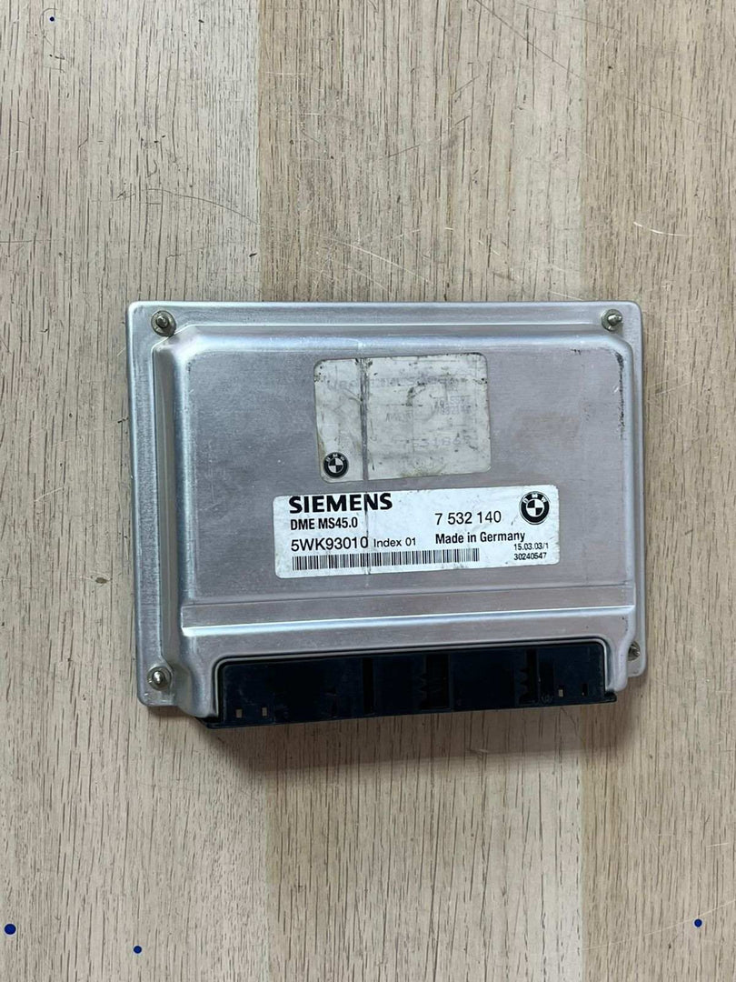 BMW Z4 E85 E86 3.0 2003 ENGINE CONTROL UNIT MODULE ECU ONLY MANUAL - 7532140