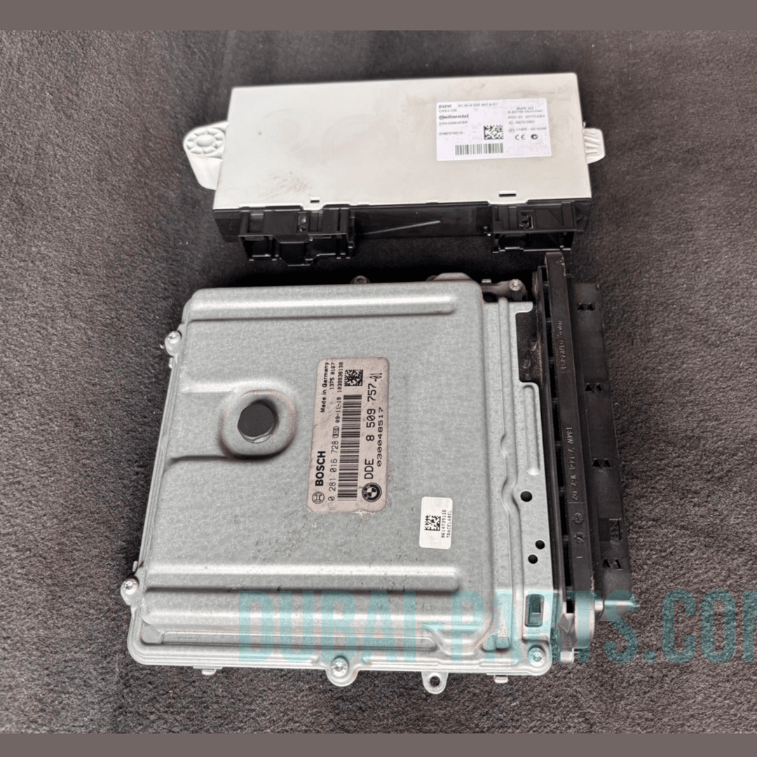 BMW 5 7 SERIES F01 F02 F10 F07 N57 D30 ENGINE CONTROL UNIT SET-NO KEY - 8509757