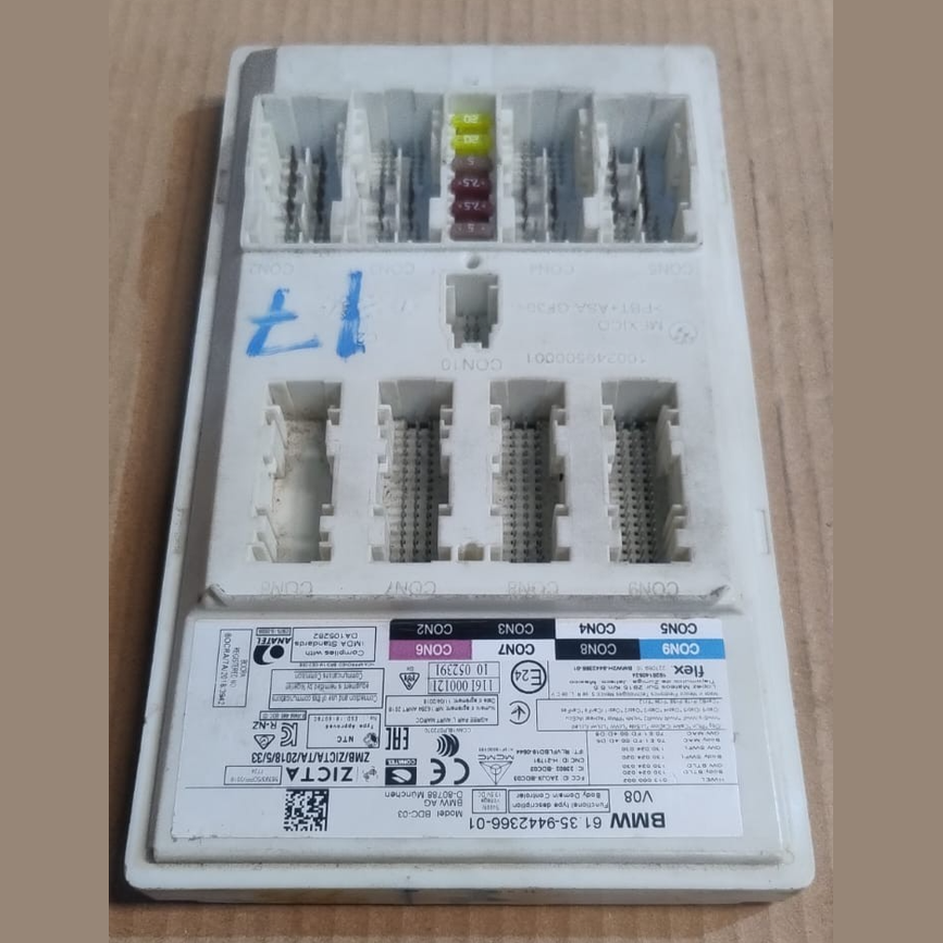 BMW X5 ON-BOARD POWER SUPPLY CONTROL UNIT BCM FEM SAM BSI - 9442366