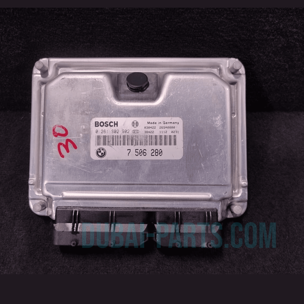 BMW 7 SERIES E65 E66 760i 760Li ENGINE CONTROL UNIT ECU ONLY - 7506280