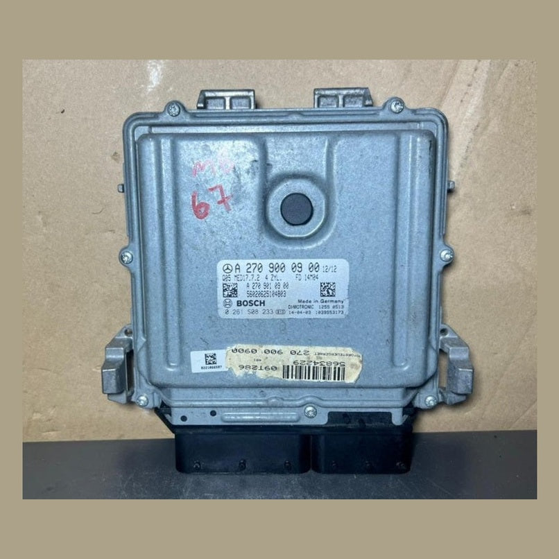 Mercedes W246 CLA B-Class Engine Control Module Unit ECM ECU A270 9000900 OEM