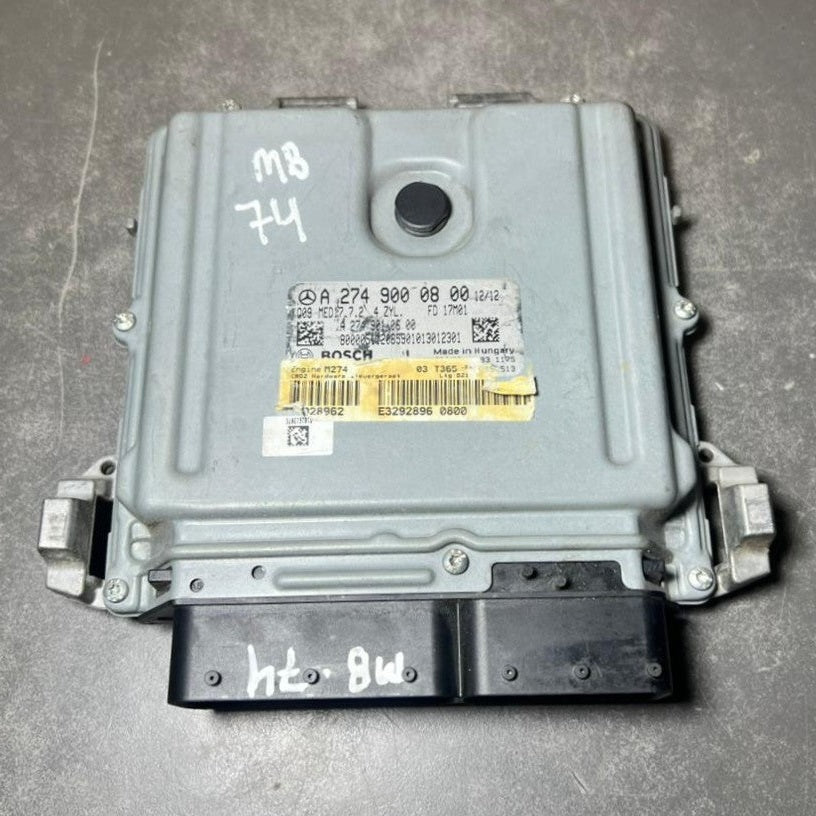 14-18 Mercedes W205 C-CLASS Engine Control Module Unit ECM ECU A274 9000800 OEM