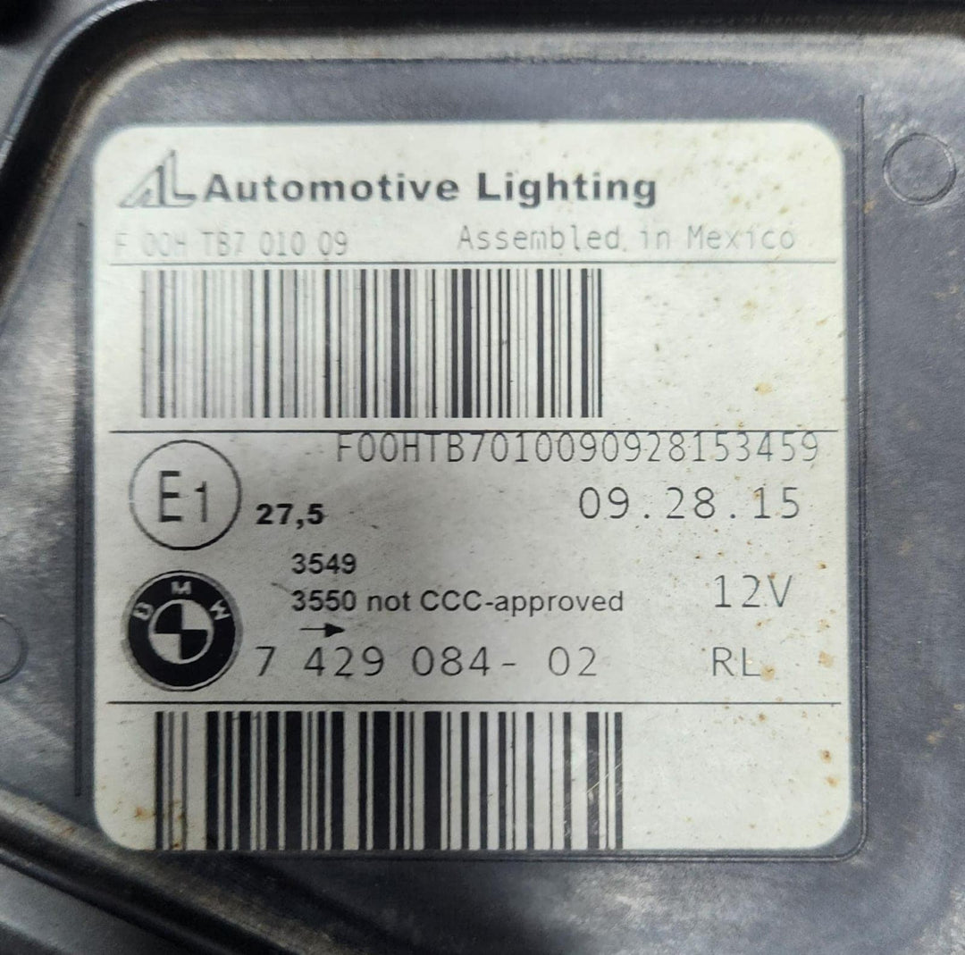 2017-2021 BMW X3 Headlight 7429084 X3 F25 OEM LED ADAPTIVE