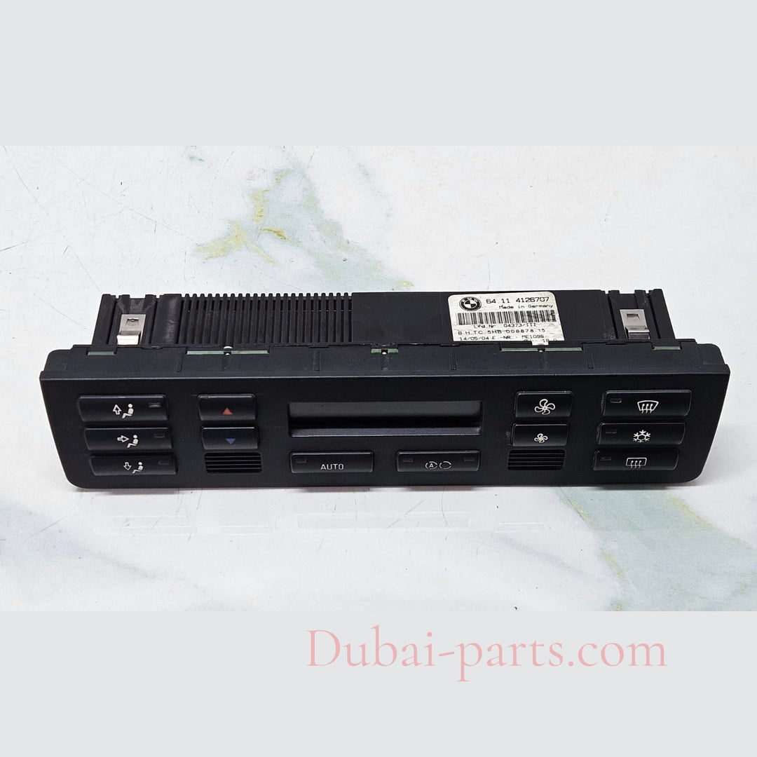 2001-2006 BMWE46 325i, 330i, Hvac Climate Control Panel 4126707 OEM