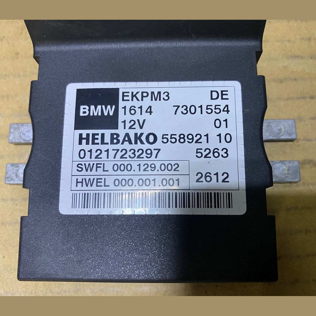 2014-2015 BMW 328d Fuel Pump Control Module 7301554 328i, 335i, 328d, and 640i G