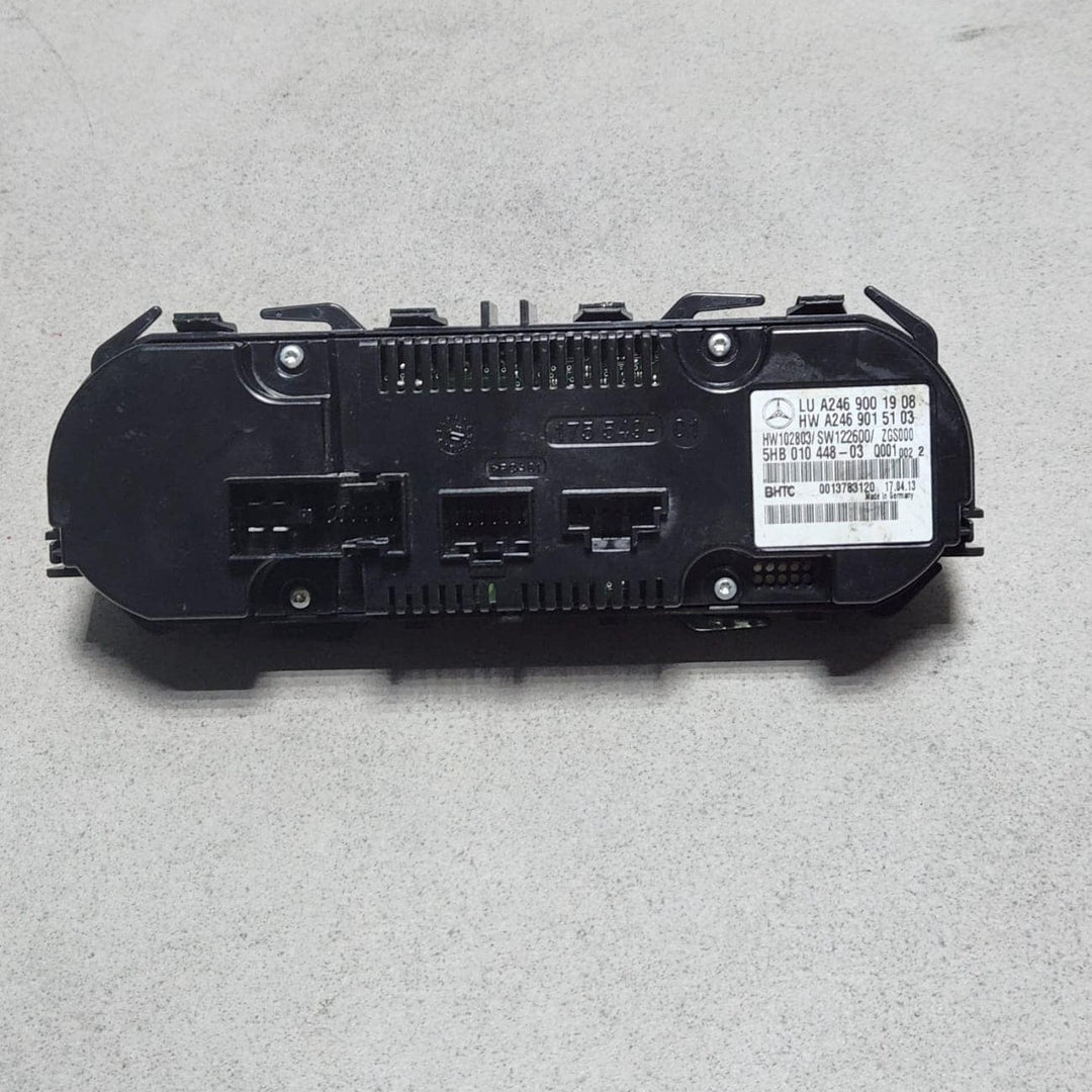 2014 Mercedes-Benz CLA250 Climate Control Module A2469001908 CLA and B-Class