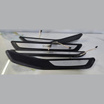 قم بتحميل الصورة إلى عارض الصور، OEM BMW F01 F02 Front Rear Door illuminated Sill Plate Kick door step trim Set