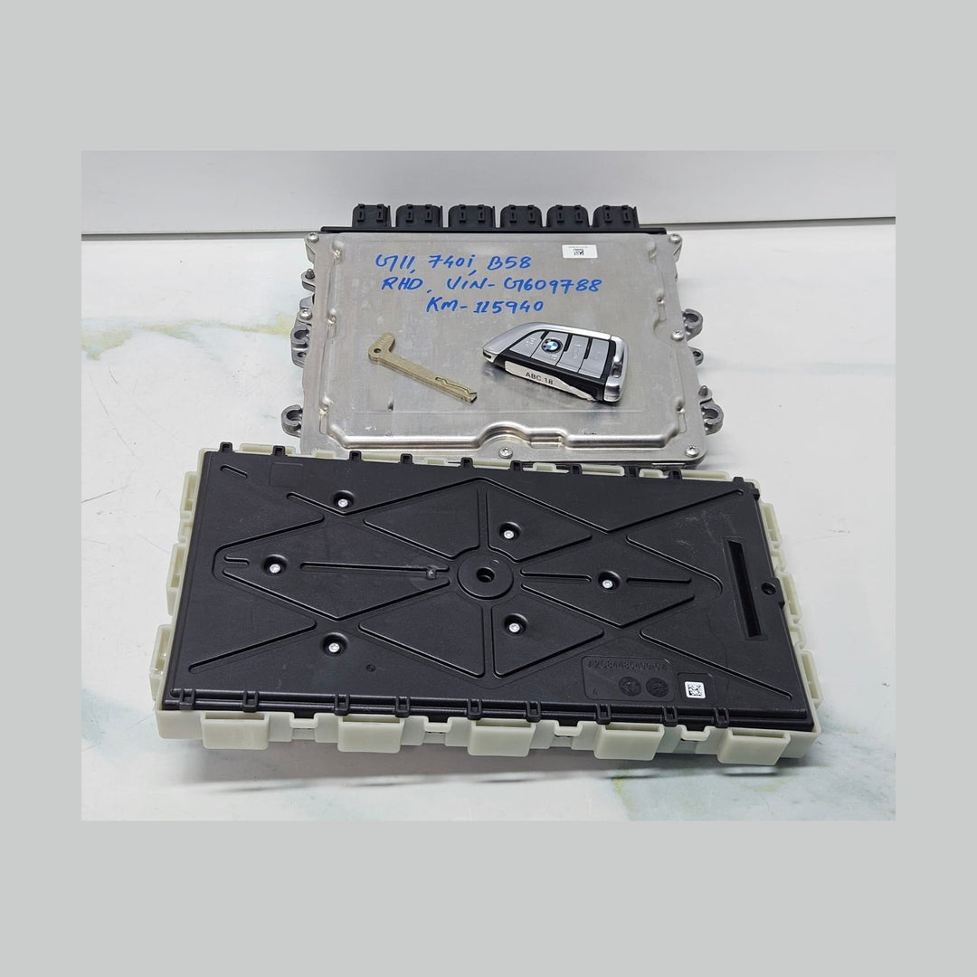 2014-2019 BMW G11 740i B58 RHD Engine Control Module Unit ECU Set 8672006 OEM