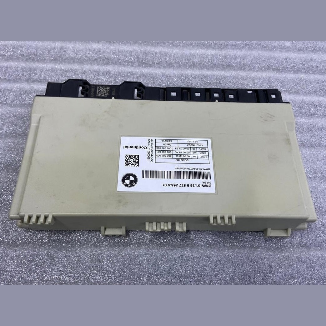 OEM BMW X3 G01 SEAT CONTROL MODULE UNIT CONTINENTAL 9877266