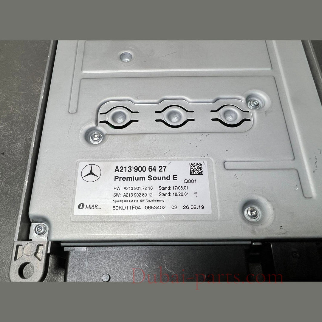 17-20 Mercedes W213 Burmester Lear Sound Amplifier Assembly A213 9006427 OEM
