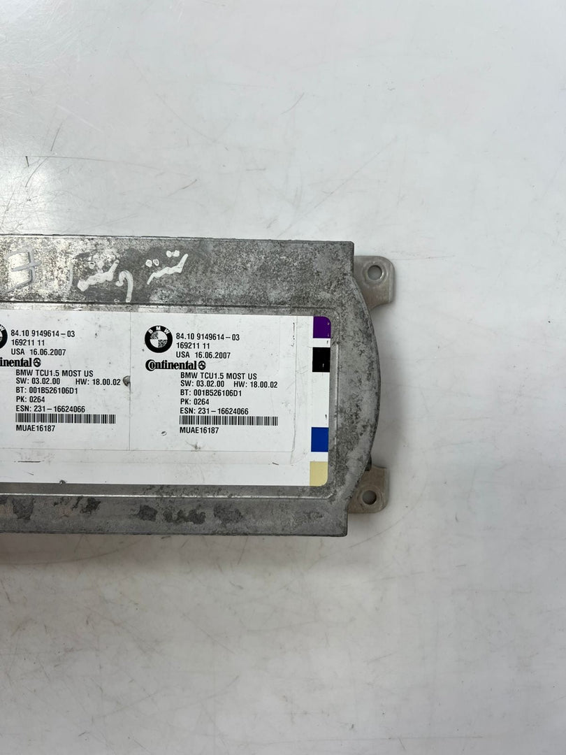 2008-2010 BMW 5 Series 528i Telematics Control Module 9149614 OEM