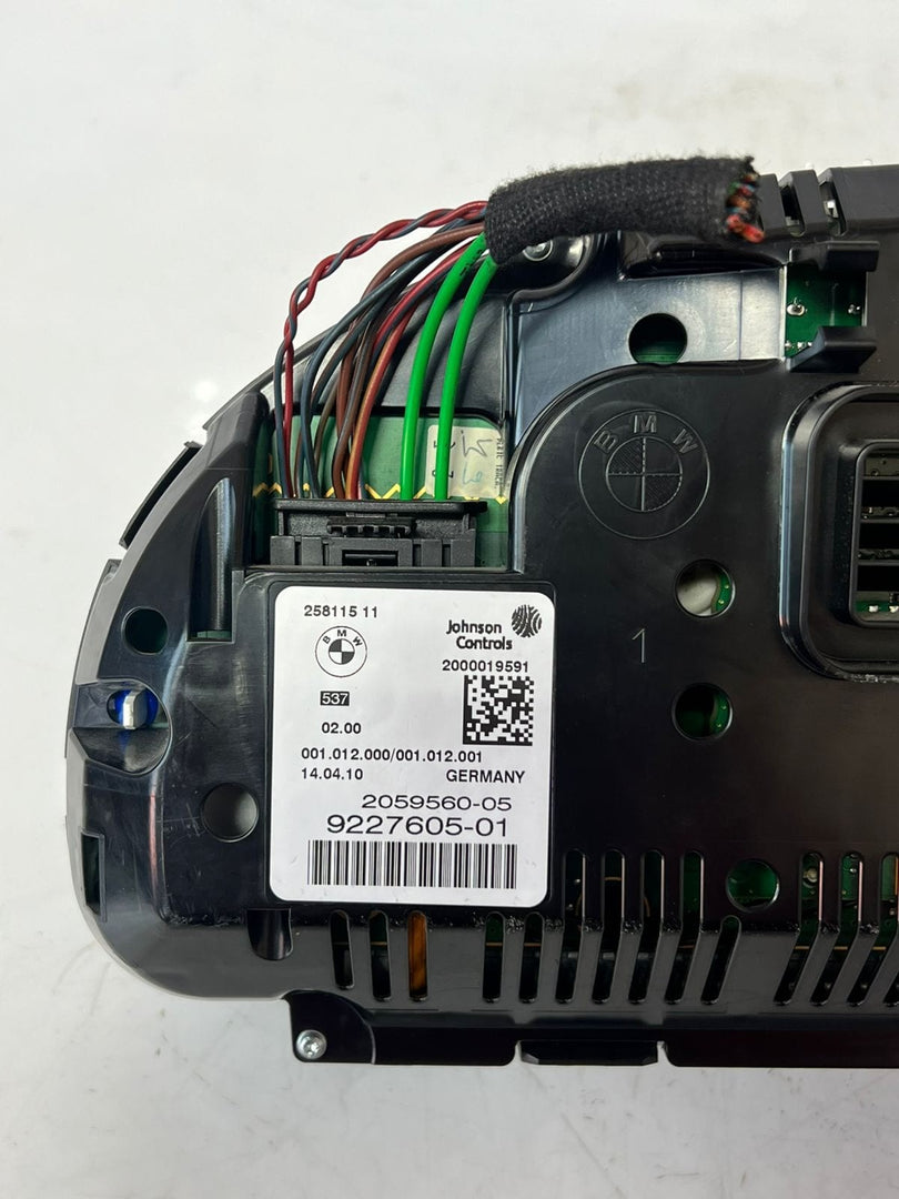 2011-2013 BMW 535i and 550i F10 Instrument Cluster Speedometer 9227605 OEM