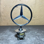 Load image into Gallery viewer, Front Hood Ornament Mounted Star Emblem For Mercedes-Benz C E S AMG Silver Logo