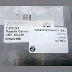 Load image into Gallery viewer, BMW 325i E91 2007 N52N ENGINE CONTROL ECU UNIT KIT DME 7576297