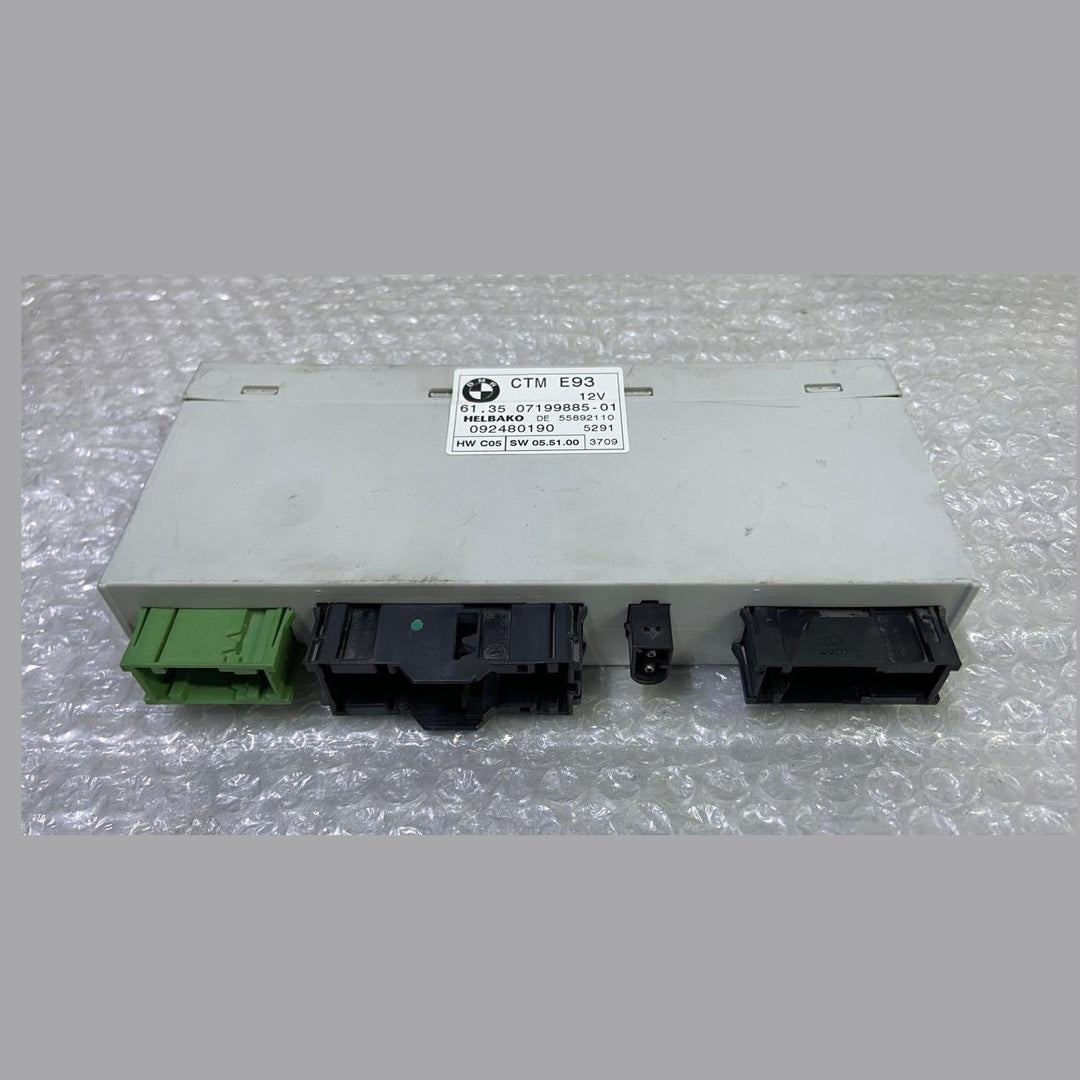 OEM BMW E93 Cabrio Convertible Folding Top Roof ECU Module CTM 7199885