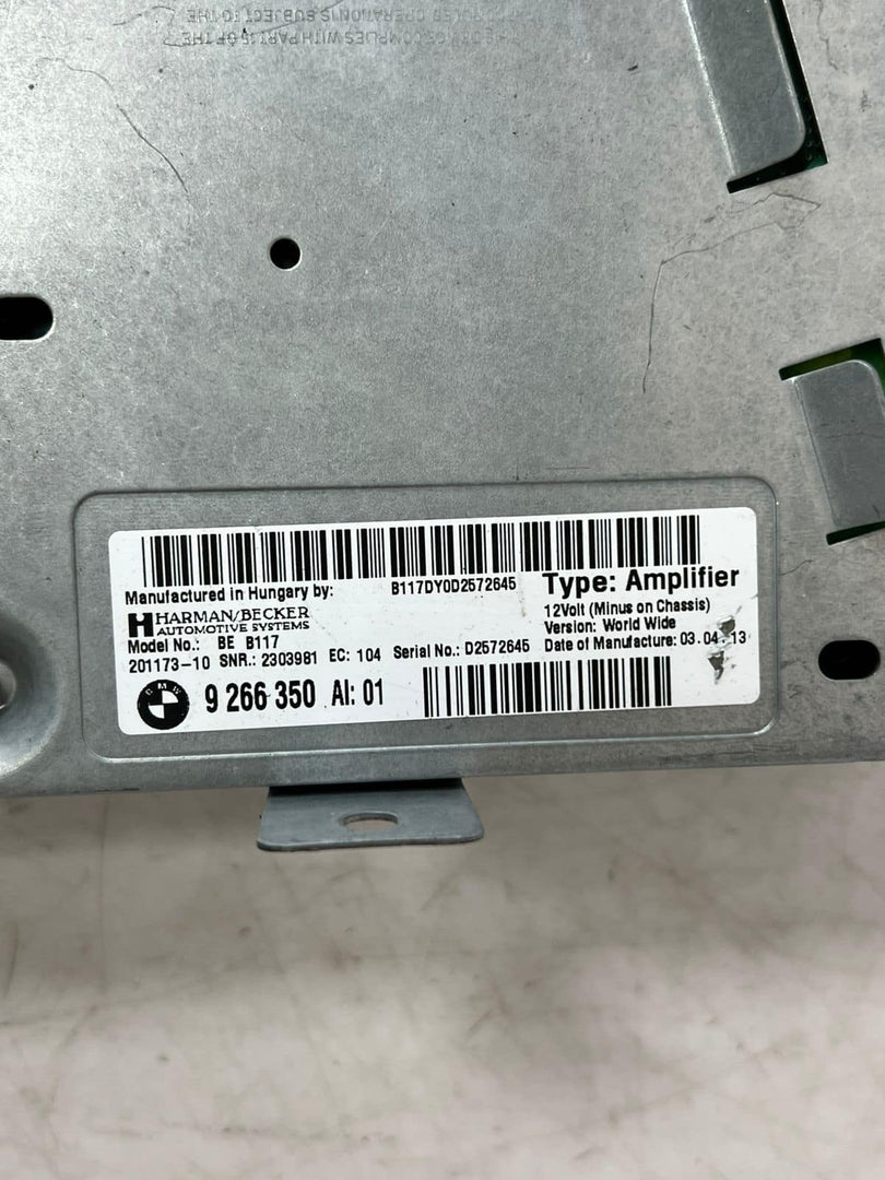 2011-2015 BMW 7 Series F01 F02 F03 F04 740i HIFI Audio Amplifier 9266350 OEM