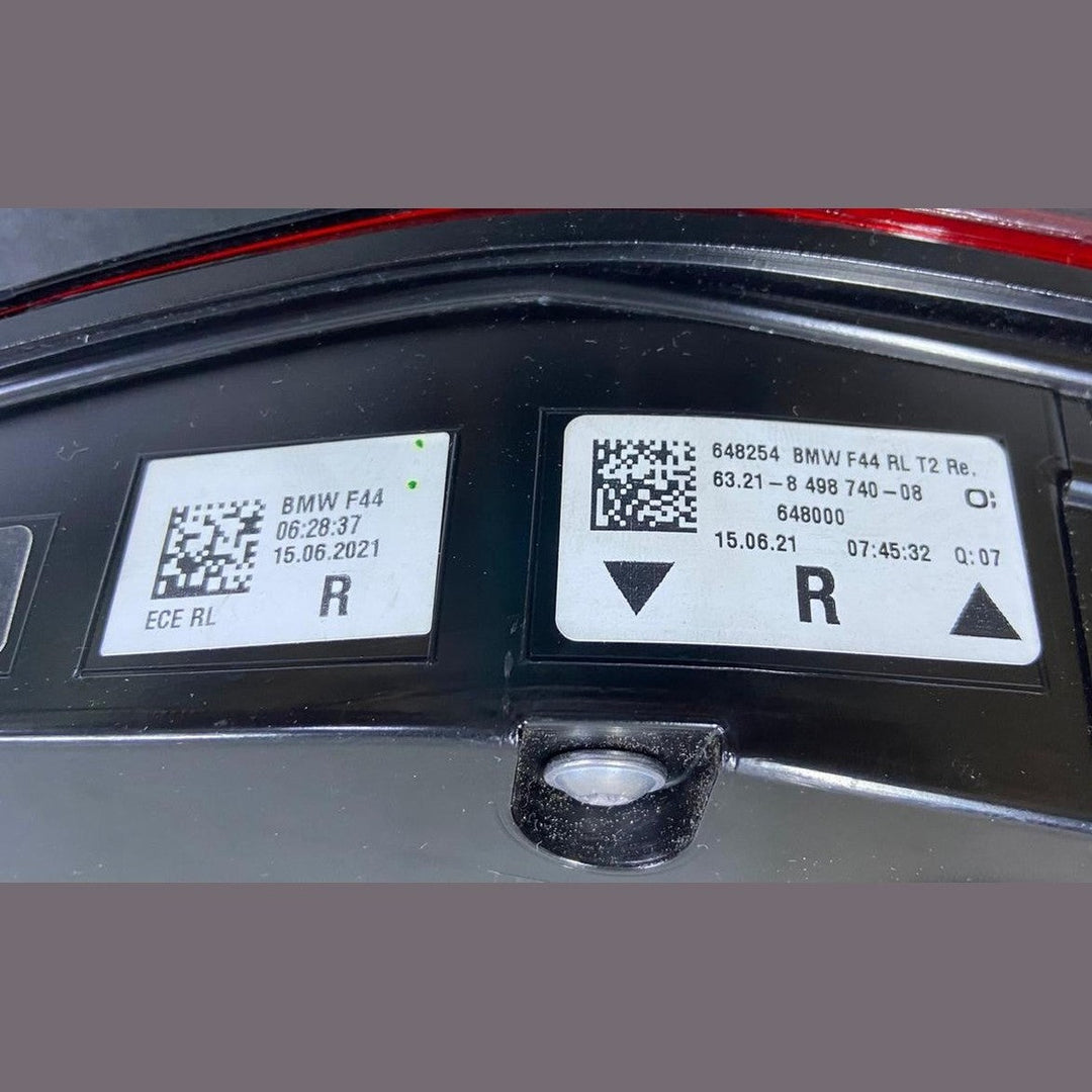 OEM BMW F44 2 SERIES GRAN COUPE TAILLIGHT RIGHT SIDE 8498740