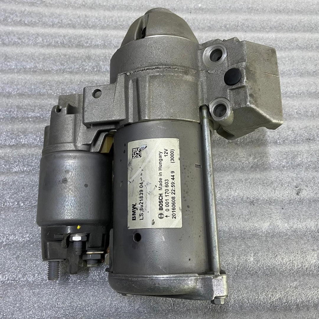 OEM BMW F20 F21 F30 G30 B38 B48 Starter Motor Engine Petrol Bosch 8621839