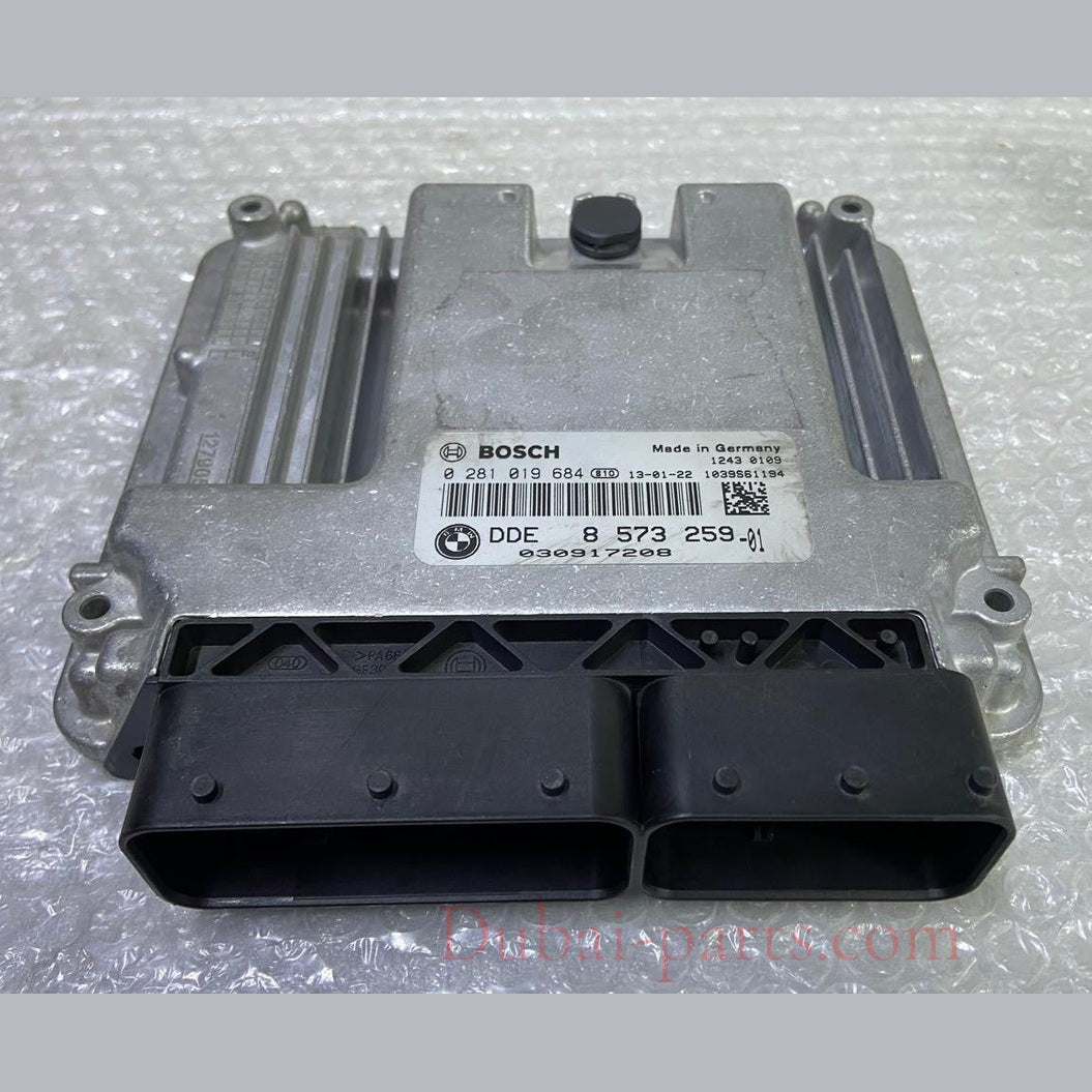 OEM BMW 320d N47N F30 ENGINE CONTROL UNIT ECU DDE ECU ONLY 8573259 BOSCH