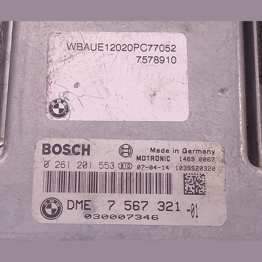 BMW 116i 316i E81 E87 E90 N45N ENGINE CONTROL UNIT ECU DME 7567321