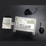 Load image into Gallery viewer, BMW 330Ci 2004 E46 M54 ENGINE CONTROL UNIT ECU SET DME MS43 7536649
